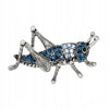 Grasshopper Brooch with zirconia