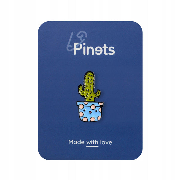 Cactus Albert enamel pin