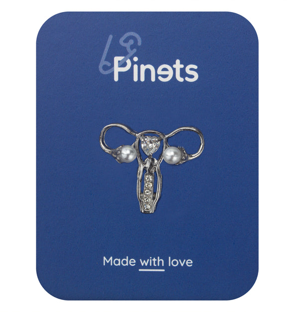 Uterus GIRL POWER Enamel Pin