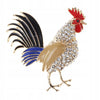 Rooster Brooch