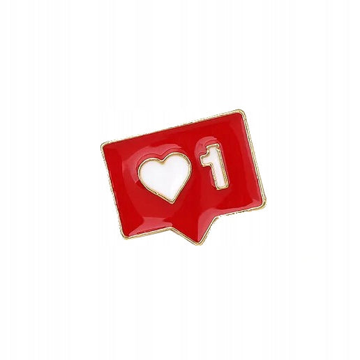 Like - Instagram heart pin