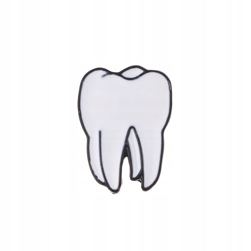 Tooth Brave Patient enamel pin