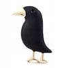 Raven Black Enamel Pin