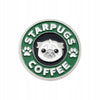 Starpugs Coffee - pin for the coffee and pugs lover