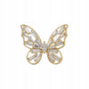 Small butterfly - 14K gold-plated pin