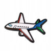 Plane enamel pin