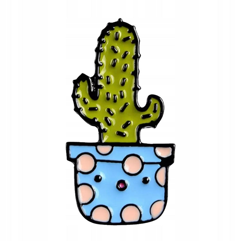 Cactus Albert enamel pin