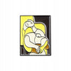 Picasso Yellow Cubism Famous Painting Enamel Pin