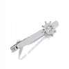 TIE CLIP Silver STEERING WHEEL Rudder Sea