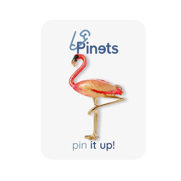 Flamingo Brooch