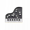 Piano enamel pin
