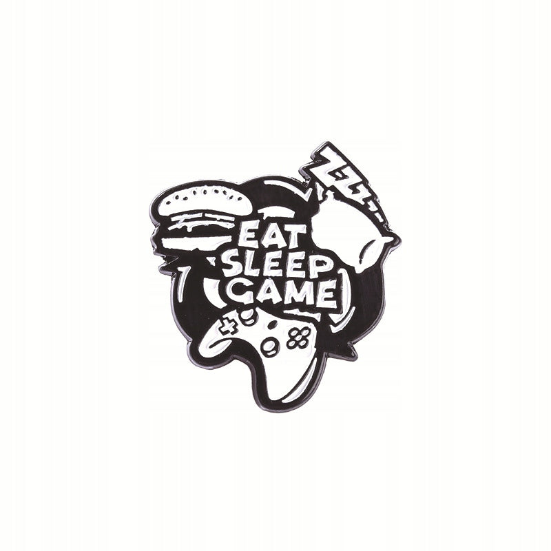 Eat Sleep Game gaming pin - gift for the player