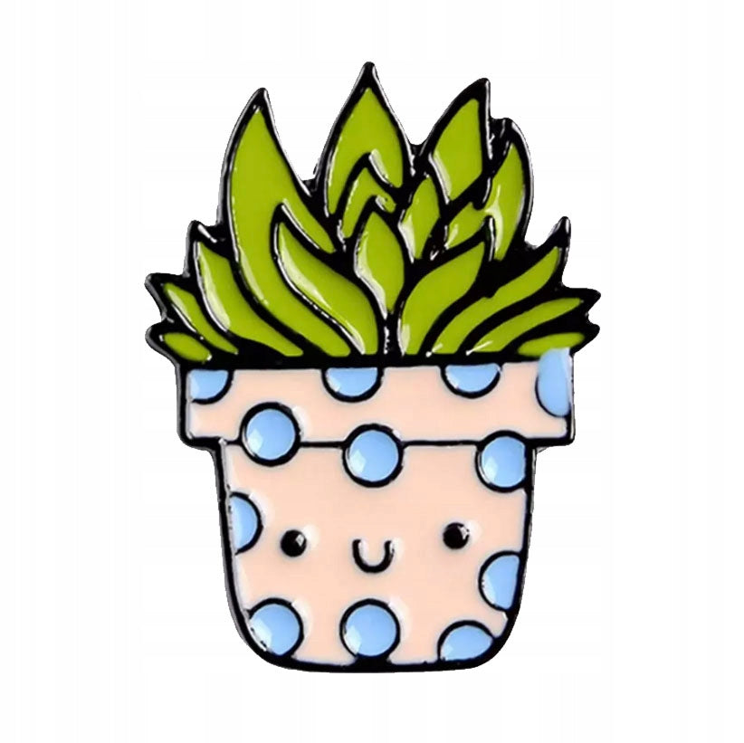 Cactus Steven enamel pin