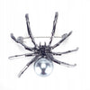 Spider Silver Brooch