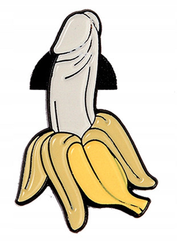 Banana Penis Enamel Pin