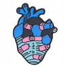 Heart with plasters enamel pin